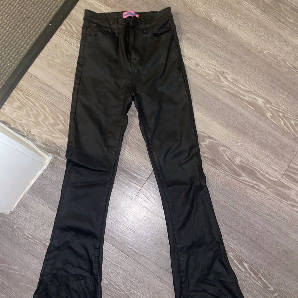 Edikted Faux Leather Pants